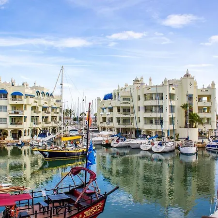Apartment In Puerto Marina With Beautiful Views Of The Sea And The Boats