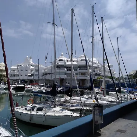 In Puerto Marina With Beautiful Views Of The Sea And The Boats *