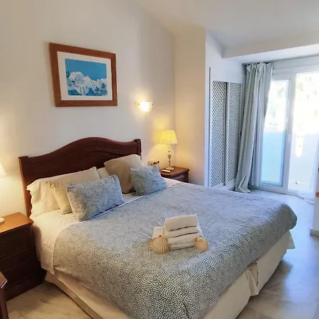 Apartment In Puerto Marina With Beautiful Views Of The Sea And The Boats