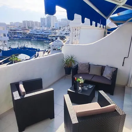 In Puerto Marina With Beautiful Views Of The Sea And The Boats Benalmadena